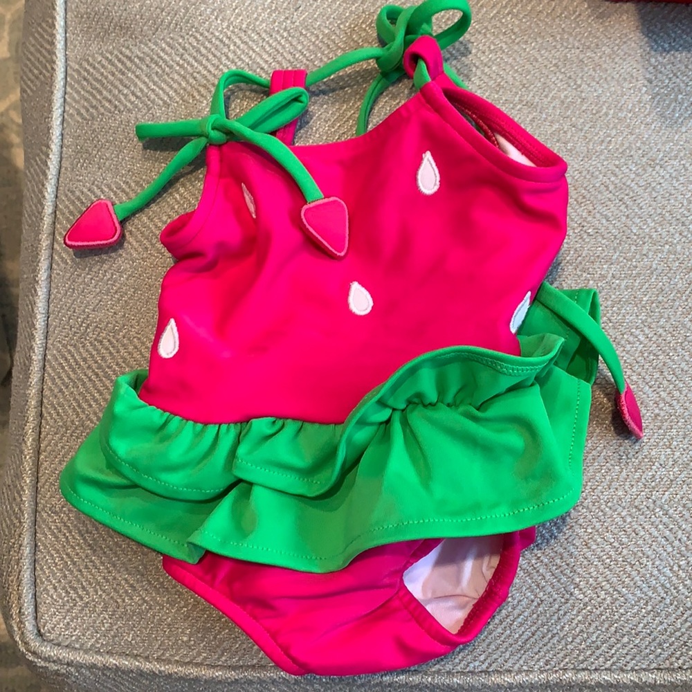 Florence Eiseman strawberry bathing suit